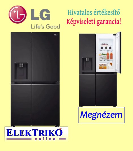 LG GSJV70WBTF Door-in-Door TM Side-by-Side htszekrny, DoorCooling+ TM s ThinQ TM technolgia, 635L kapacits 